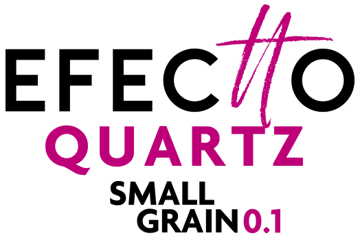 Logo microcemento Efectto Quartz Small Grain