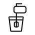 Leicht mischbares Symbol