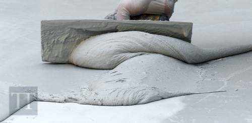 Microcement low-thickness coating