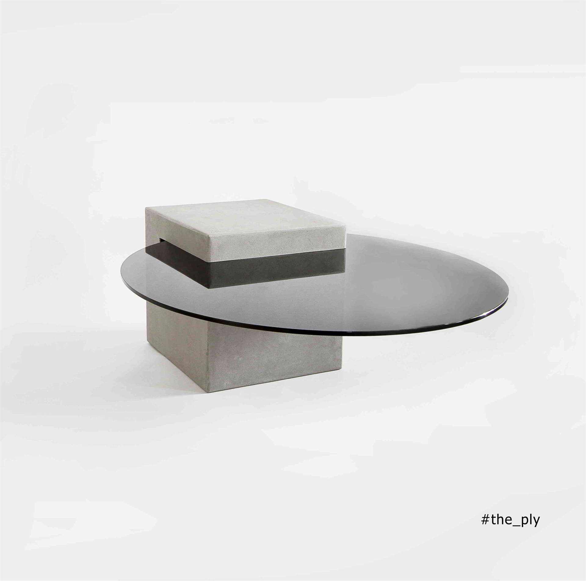 Microcement table