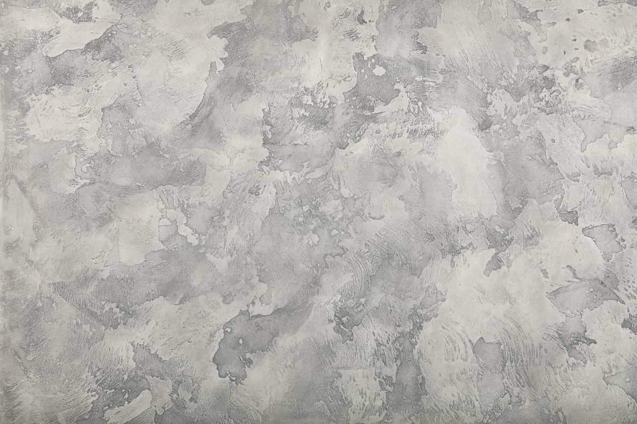 Tadelakt texture in gray color