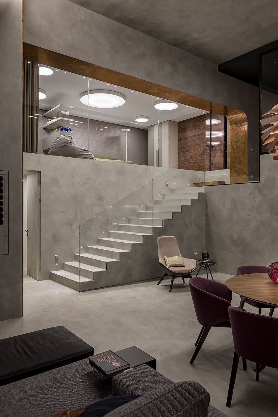 Proyecto realizado con microcemento en lujose vivienda de Kiev Proyecto realizado con microcemento en lujose vivienda de Kiev