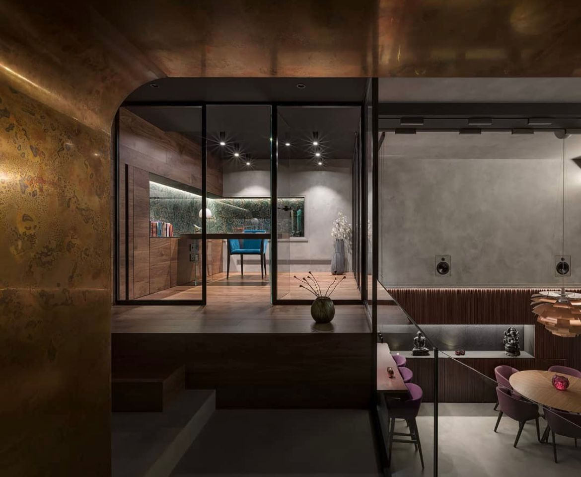 Proyecto realizado con microcemento en lujose vivienda de Kiev Proyecto realizado con microcemento en lujose vivienda de Kiev
