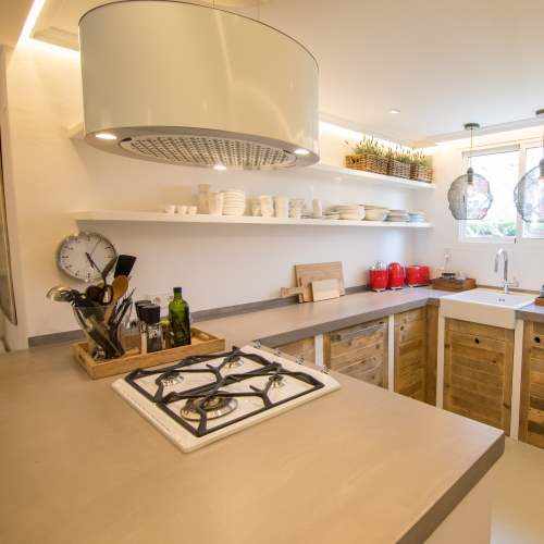 marfil microcement worktop Marfil microcement worktop
