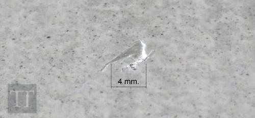 marca en suelo de micro concrete