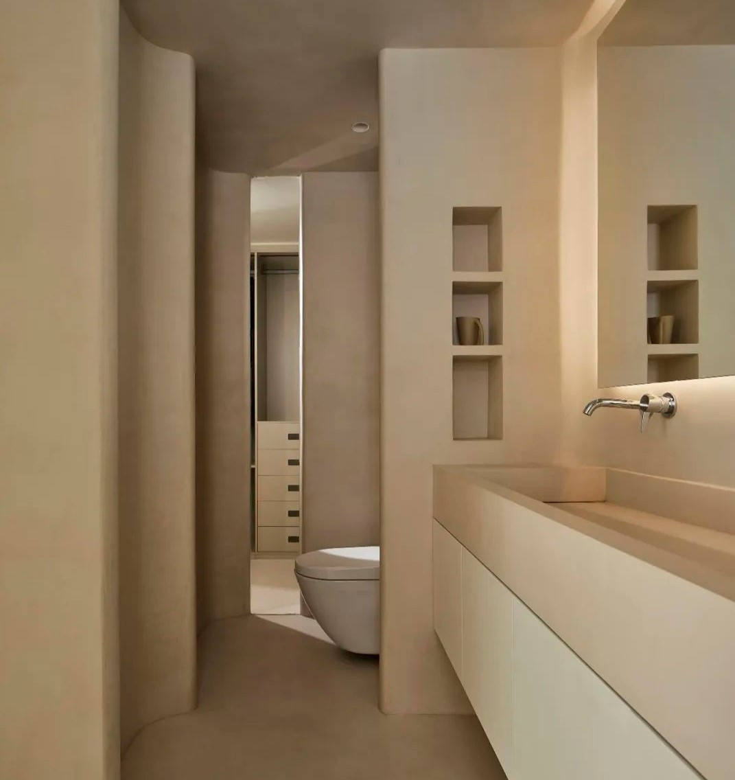 Baño con microcemento en Cadiz Baño con microcemento en Cádiz