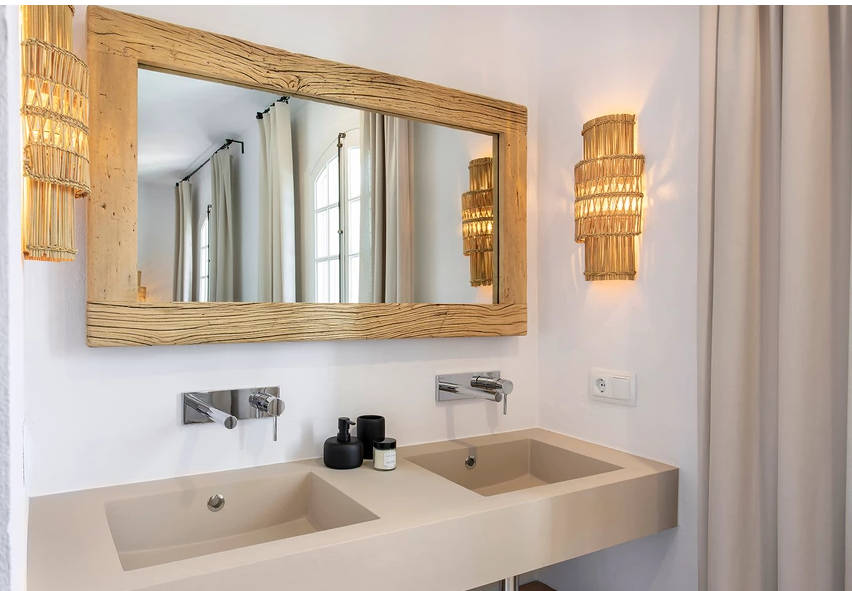 mueble baño de microcemento en Menorca mueble baño de microcemento en Menorca