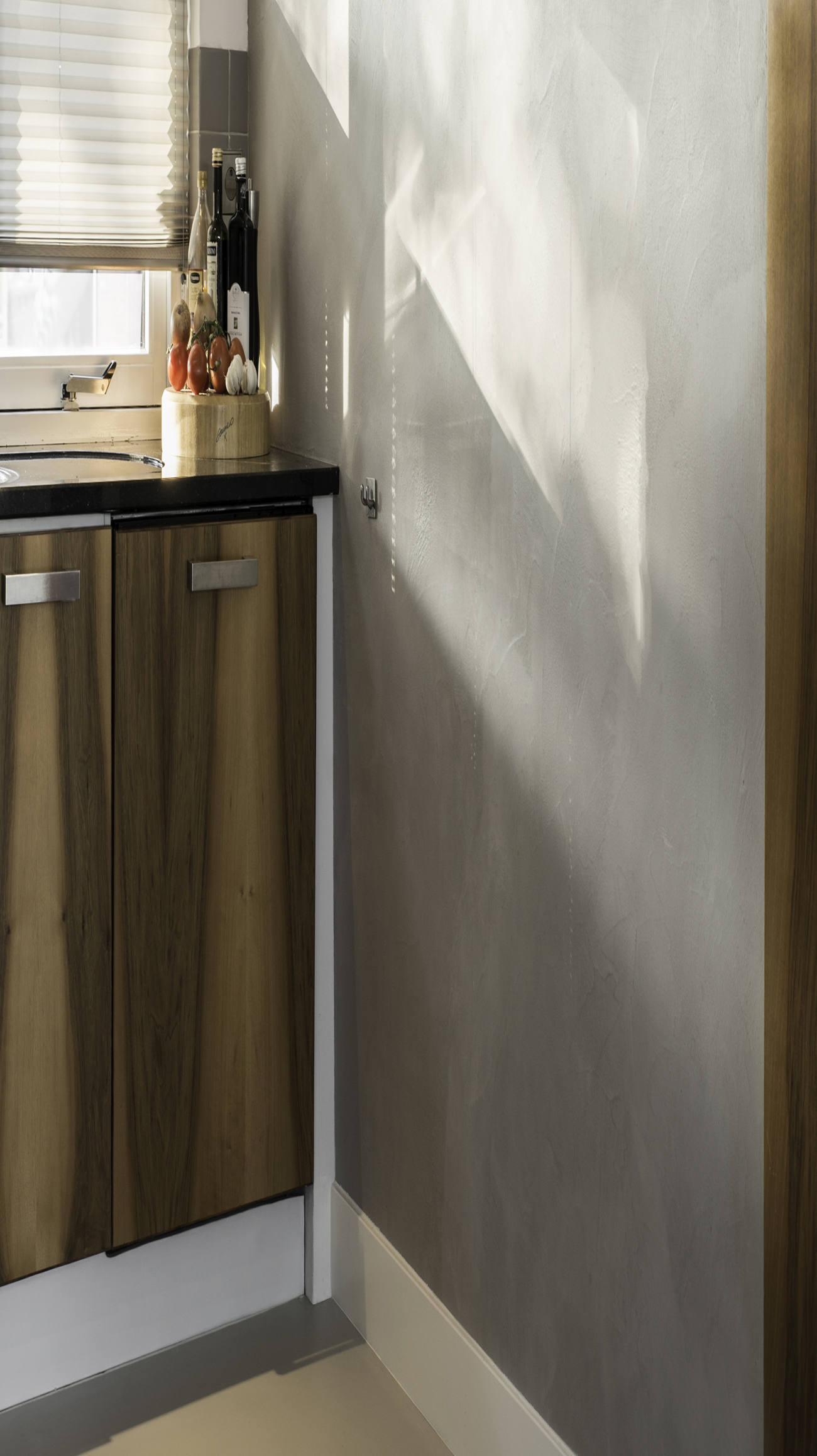 Pared cocina con microcemento en Murcia Pared cocina con microcemento en Murcia