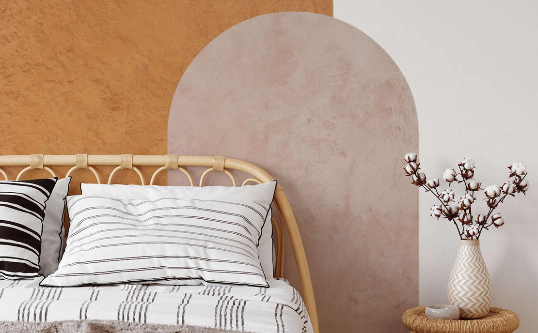 wall with lime stucco wall with lime stucco