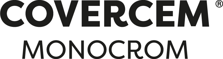 Logo del malta riparatrice Covercem® Monocrom