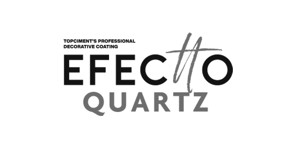 Effecto Quartzの使用準備が整ったマイクロセメントロゴ