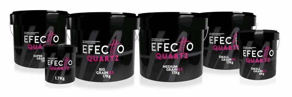 Effecto Quartz kullanıma hazır mikro çimento serisi Effecto Quartz kullanıma hazır mikro çimento serisi
